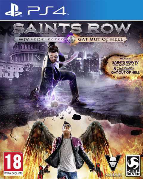 Saints Row Iv Re Elected Gat Out Of Hell Ps4